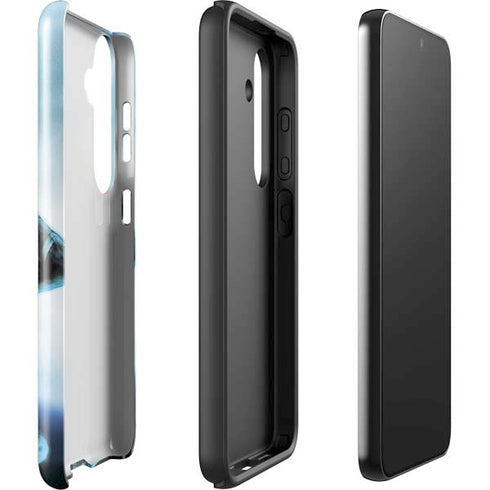 Marvel Black Panther Jumping Through Air Galaxy S24 Plus Impact Case